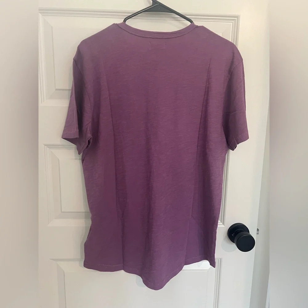 Joe’s Jeans Grape Haze Short Sleeve Tee Medium NWT - Picture 3 of 7